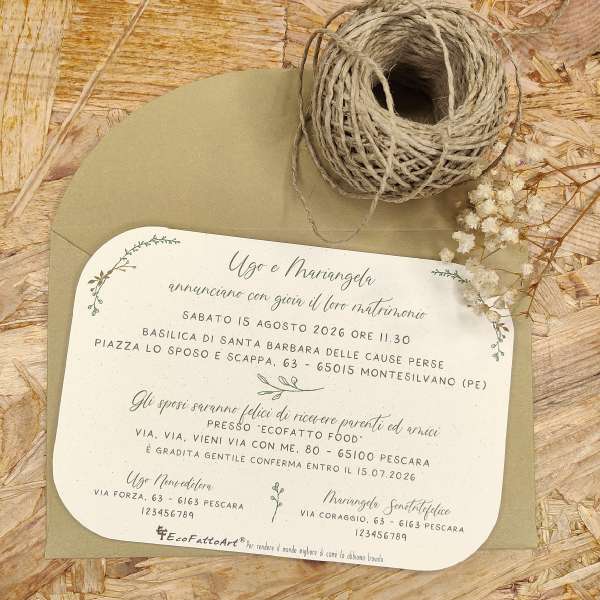 inviti matrimonio on line